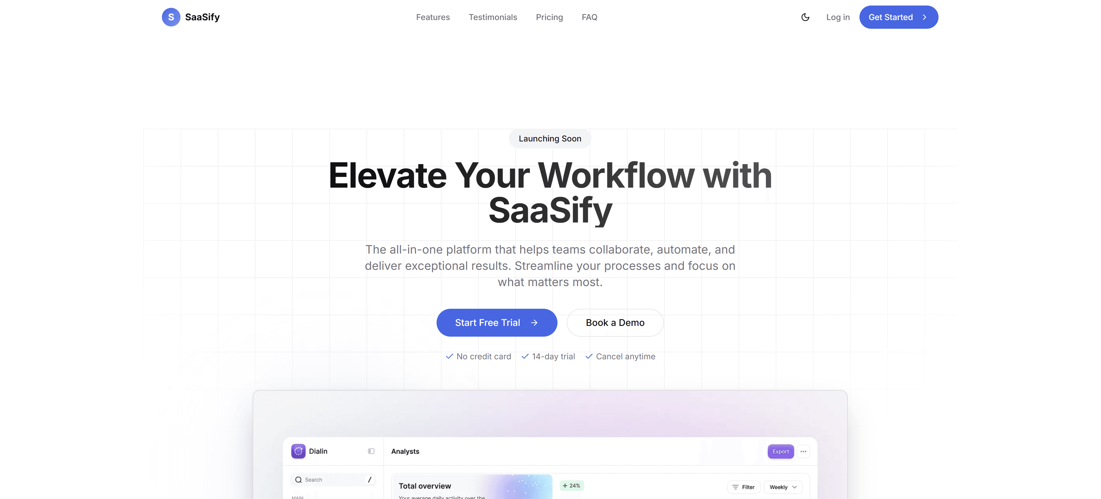 SaaS Landing Page